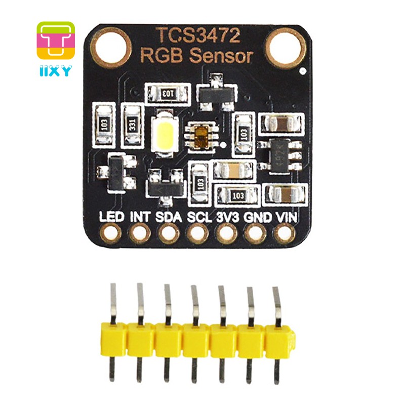 Bộ Cảm Biến Ánh Sáng Tcs230 Tcs3200 Cho Arduino Stm32 Dc 3.3 / 5v I2Vn