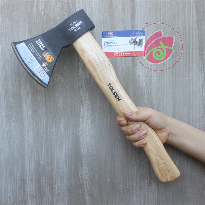 BÚA RÌU CÁN GỖ 800g Dài 385mm Hatchet TOLSEN 25254