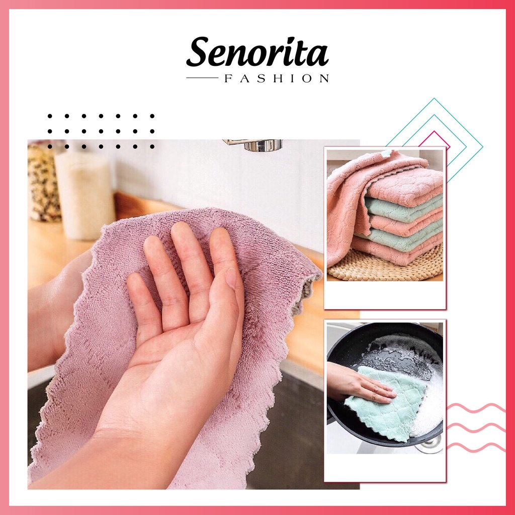 Khăn Lau Đa Năng Nhà Bếp Cao Cấp SENORITA size 16x27cm