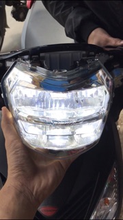 Pha đèn led 2 tầng Vision