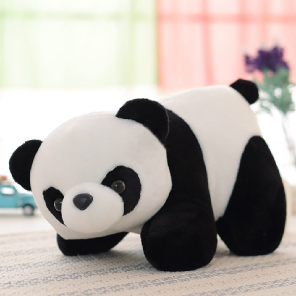 Búp bê gấu trúc nhồi bông đáng yêu xinh xắn