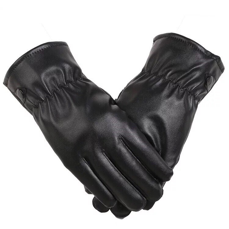 Găng tay da nam nữ lái xe cao cấp chống nước 🍀️ KINGSPORT 🍀️ Găng tay da nam lót lông mùa đông giá rẻ cao cấp