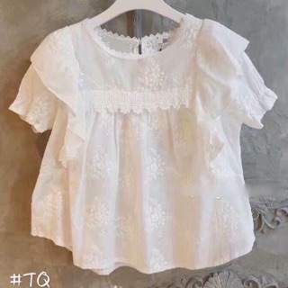 Áo thô hoa bèo vai