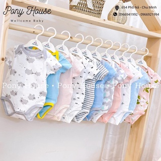 Body Chip Cộc Tay Bodysuit Hàng Quảng Châu Chất Cotton Siêu Đẹp Mềm Mát