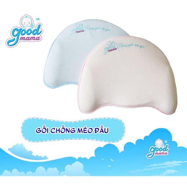 [Baby] Gối chống méo đầu cho Bé Goodmama