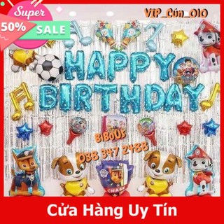 Set trang trí sinh nhật tuổi cún-thôi nôi bé cún-sinh nhật bé trai, bé gái-trang trí sinh nhật giá rẻ, sinh nhật 1 tuổi
