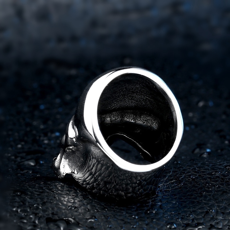 Nhẫn Thời Trang Nam Thép Không Gỉ 316L Size 7-13