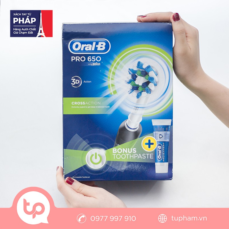 Bàn Chải Đánh Răng Điện Oral-B Pro 650