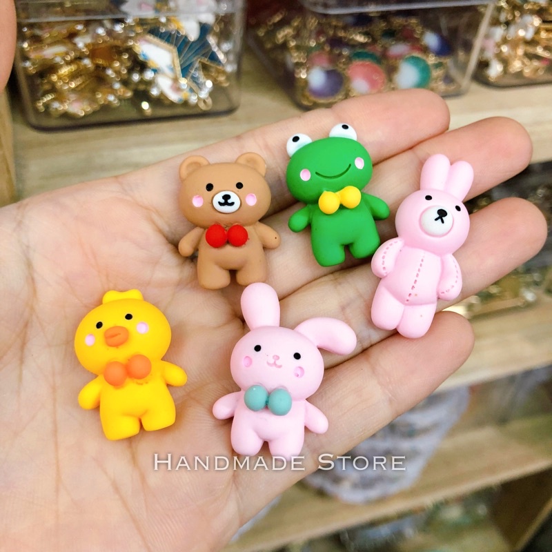 Charm vịt - gấu - thỏ - ếch