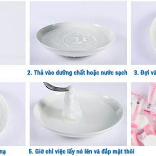 Mặt nạ giấy Miniso 100 viên nén