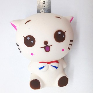 squishy MÈO ĐEO NƠ