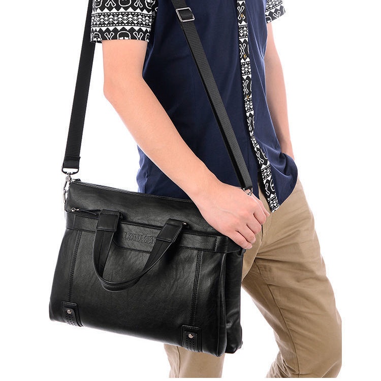 Túi xách da công sở cỡ lớn 2021 cho nam NSGSB33 9J2a | BigBuy360 - bigbuy360.vn