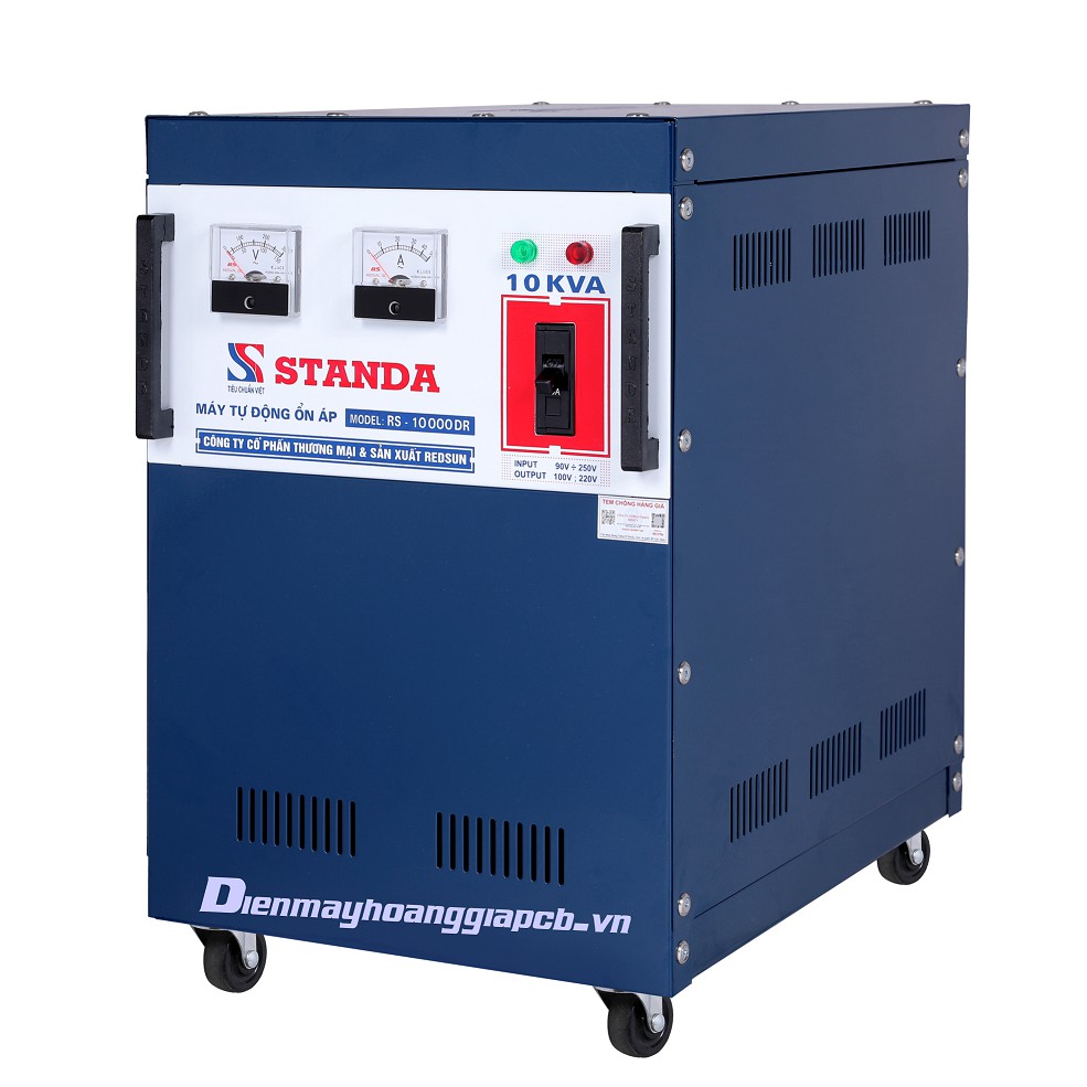 Ổn áp Standa 10kva dải 90V