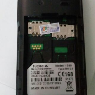 Điện thoại 1280 2 sim 2 sóng