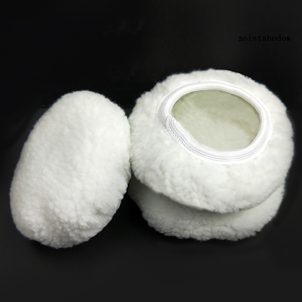 Set 2 Vỏ Bọc Đầu Máy Đánh Bóng Xe Hơi Bằng Sợi Microfiber