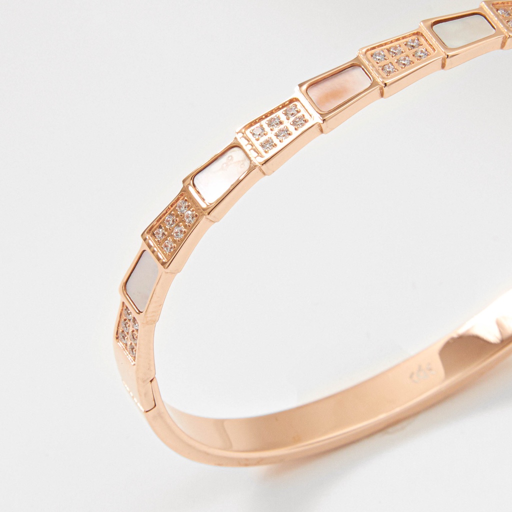 Vòng tay CDE Serpenti Viper Rose Gold Bracelet CDE