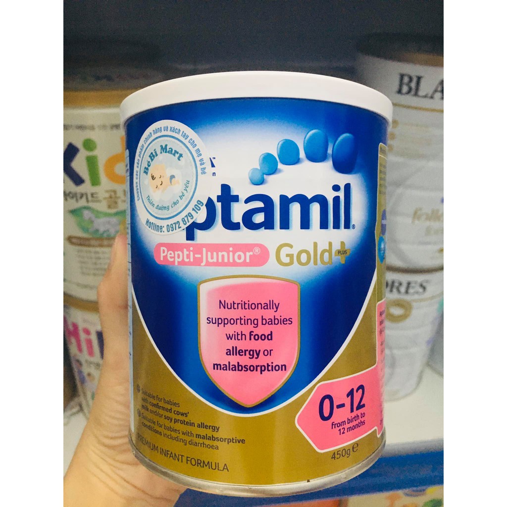 Sữa Aptamil Pepti junior Gold+ của Úc 450g