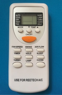 REMOTE ĐIỀU KHIỂN MÁY LẠNH ĐIỀU HOÀ REETECH