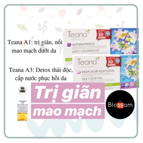 Serum Teana A1 / A3 cho da yếu mỏng, giãn nổi mao mạch dưới da