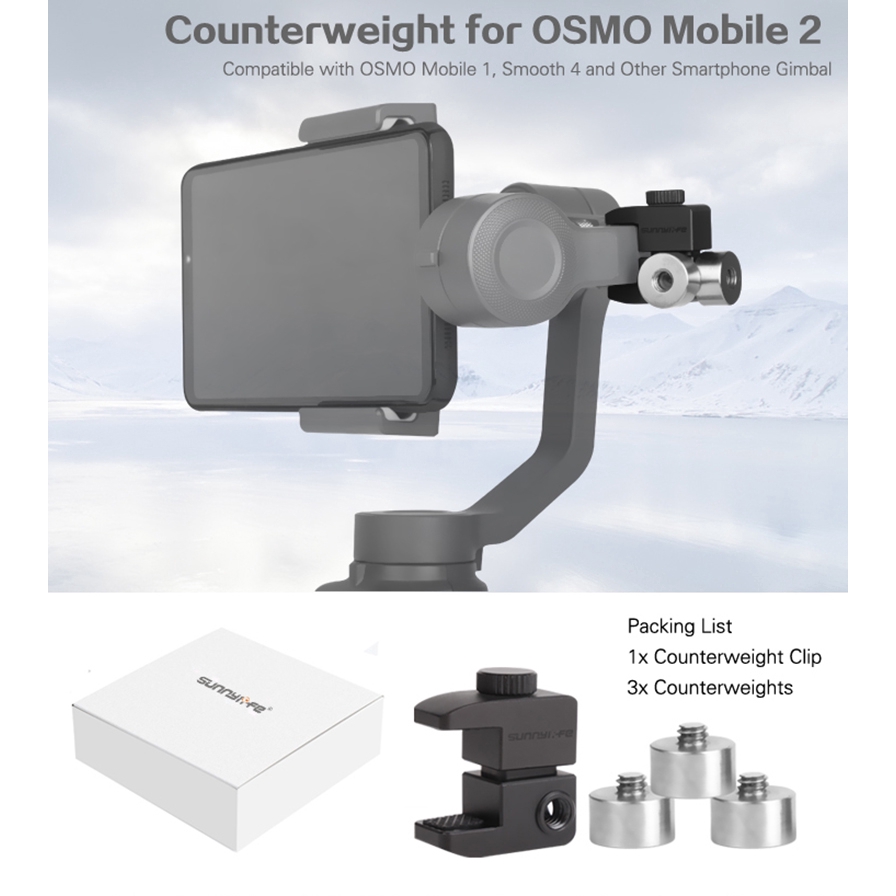 Tay cầm camera siêu nhẹ cho DJI OSMO Mobile 2