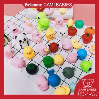 Thú cưng bóp kêu chút chít đáng yêu giúp trẻ tập cầm nắm luyện thích giác dỗ dành khi khóc