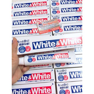 Kem đánh răng White And White Lion nội địa nhật