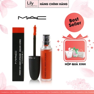 SON KEM Lì MAC Powder Kiss Liquid Lipcolour. Hàng cam kết chính hãng, BAO CHECK CODE CHECK MÃ