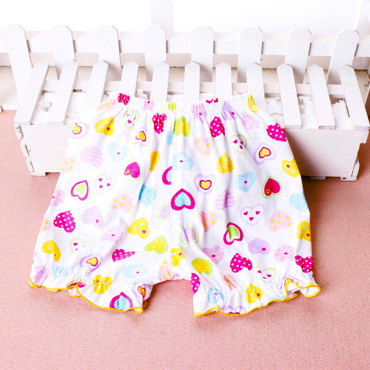 Cotton Baby Short Pants Girl Pants Casual Pants Beach Pants Quần Short Cotton 100% Mềm Mại Cho Bé Gái 1-3 Tuổi