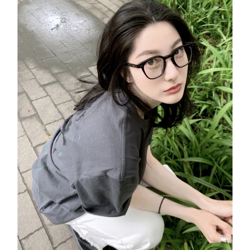 (KIQI-FASHION) COD Kính Gọng Phẳng Chống Tia Sáng Xanh Thời Trang Hàn Quốc Cho Nam Nữ