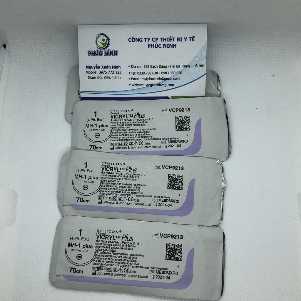 Chỉ phẫu thuật thẩm mỹ Vicryl 1.0