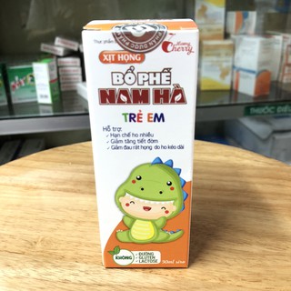 Xịt họng bổ phế Nam Hà trẻ em 30 ml