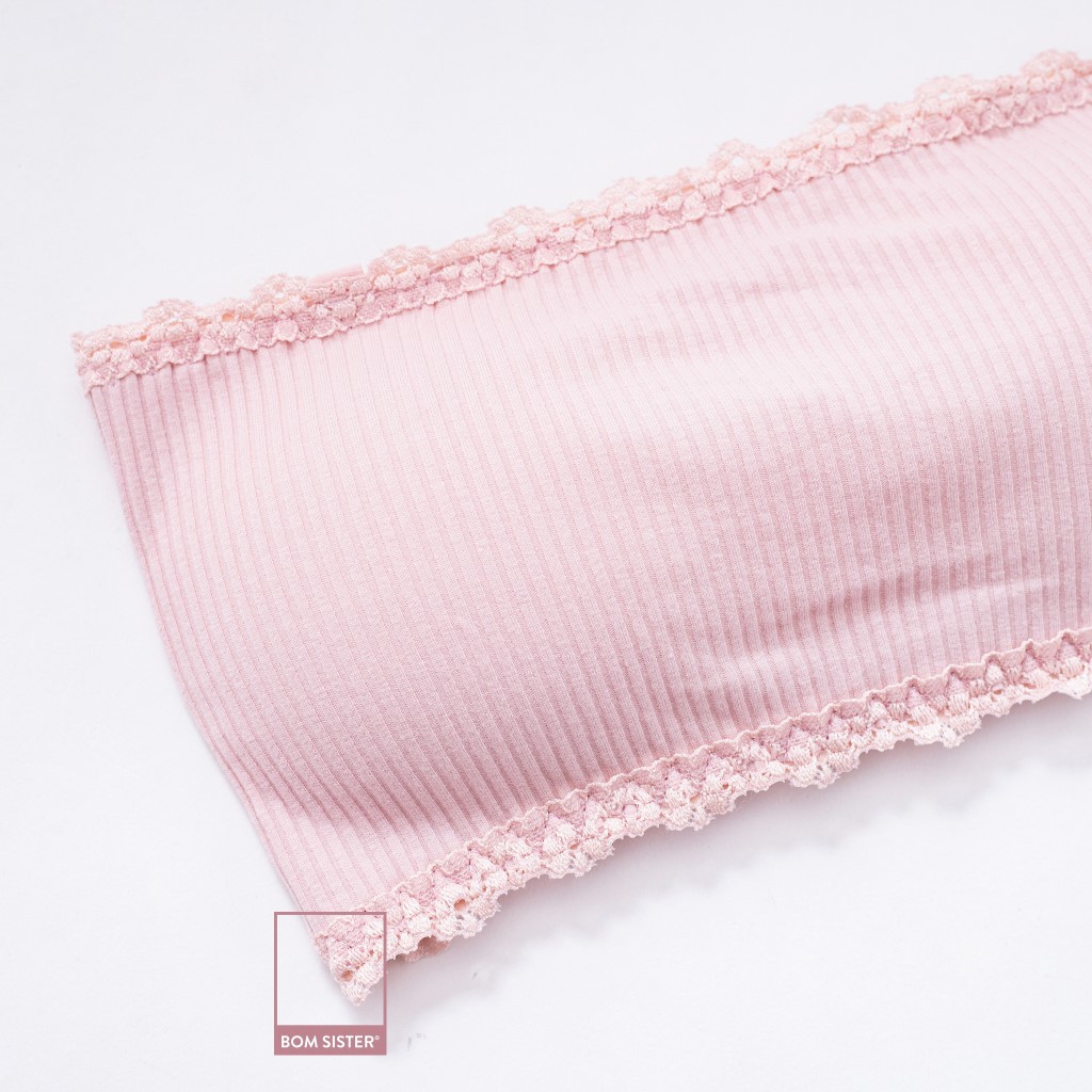 [Mã FARSBRBOM1 giảm 10% đơn 99K] Áo lót ống mút mỏng không gọng mút tháo được nâng ngực BOM SISTER BR1505 | BigBuy360 - bigbuy360.vn