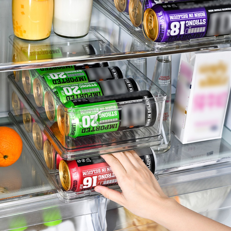 Hộp Đựng Đồ Uống Trong Suốt Tiện Dụng Cho Gia Đình