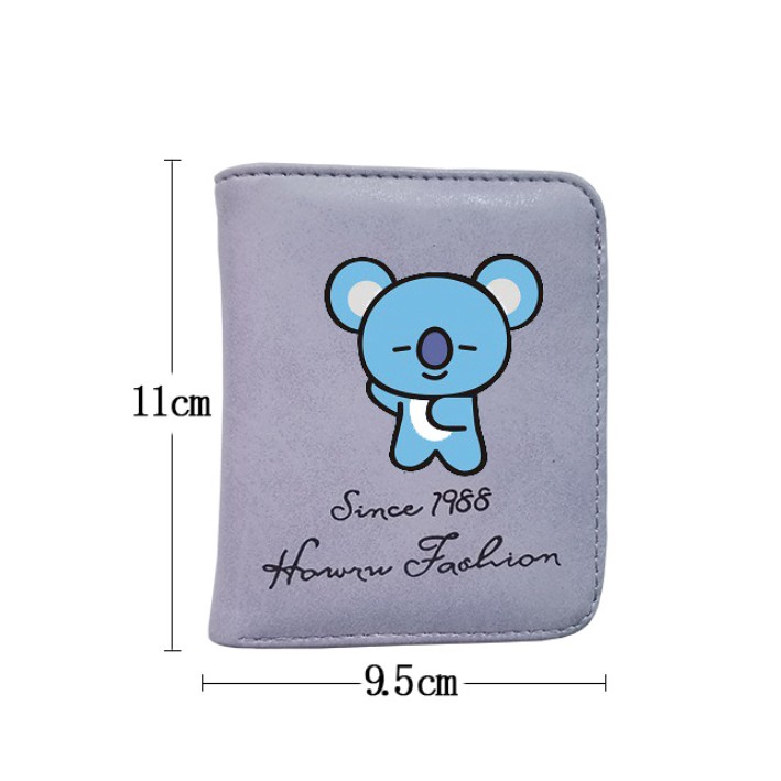 Ví since đựng tiền BT21