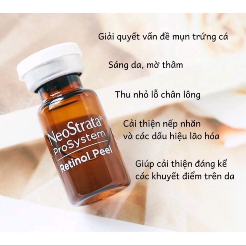 PEEL Da sinh Học tại nhà Neostrata PROCYSTEM RETINOL PEEL, thay da tại nhà Neostrata [ chính hãng ]