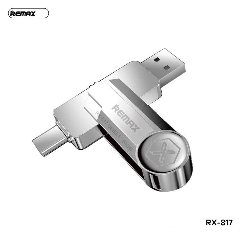 USB 2 Đầu  Remax RX-817 64G/128G