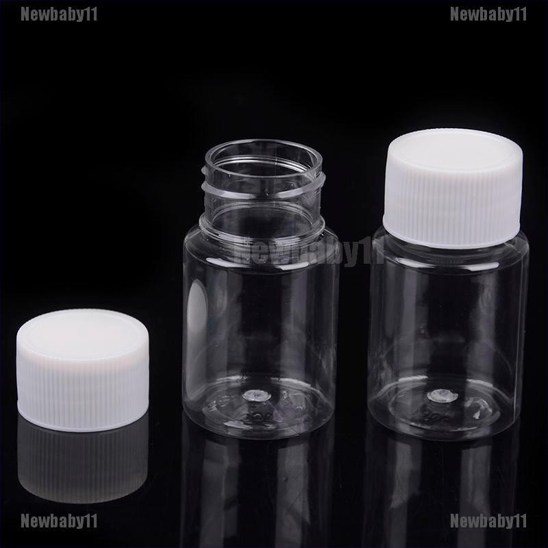 Bộ 2 Chai Nhựa Trong Suốt 30ml Đựng Sơn Tiện Dụng