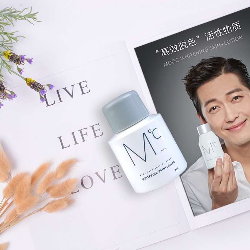 Lotion dưỡng trắng cho Nam MDOC Whitening Skin+Lotion 30ml- Mỹ Phẩm Nam - Hàn Quốc