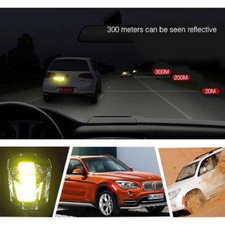 Combo 4 miếng decal OPEN dán cửa xe hơi phản quang cảnh báo va chạm
