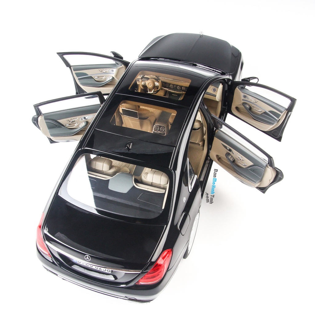 Siêu phẩm Mô hình xe Mercedes Maybach S650 W222 2019 tỷ lệ 1:18 Norev đồ chơi trưng bày