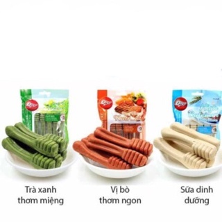 Xương thưởng sạch răng Orgo cho Chó 4 Vị