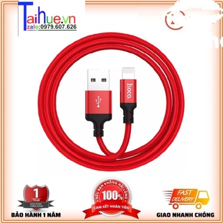 Dây sạc điện thoại, dây dù chống đứt, sạc nhanh ip dòng 2.4a iph/android 1m ip- bh12t