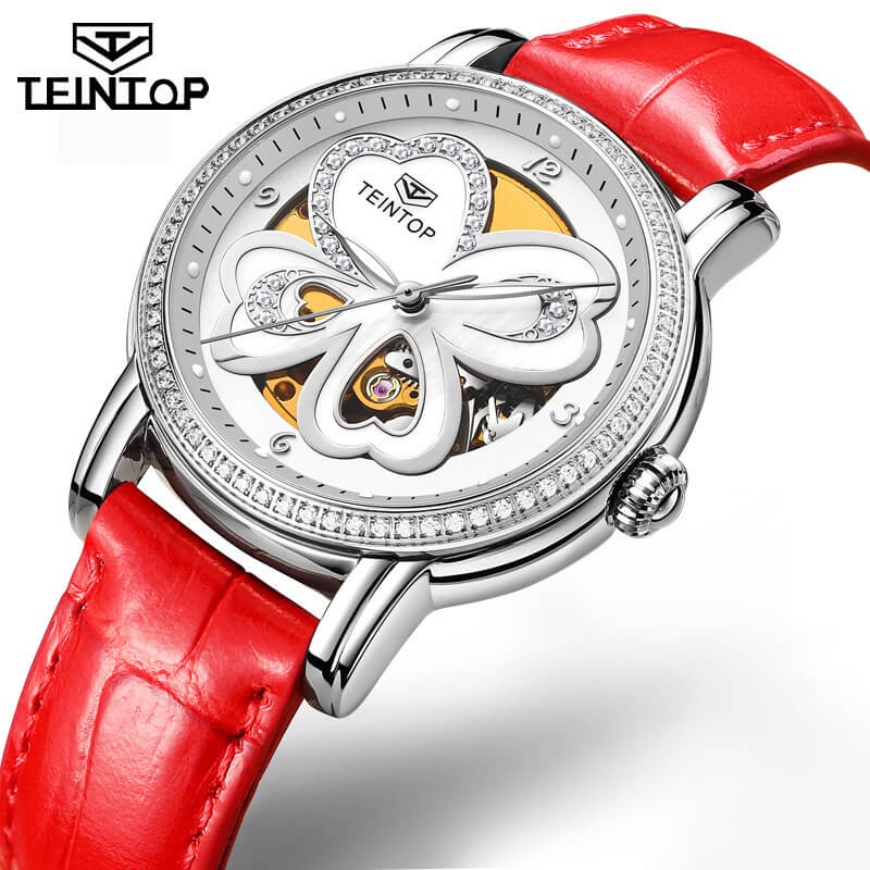 Đồng hồ nữ chính hãng Teintop T7806-3 hàng mới,Kính sapphire ,chống xước,Chống nước,máy cơ(Automatic),Bảo Hành 12 Tháng