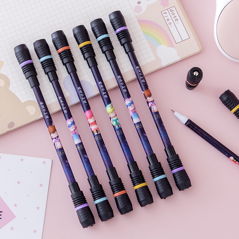 Bút gel nước quay nghệ thuật Pen Spinning nhiều màu sắc