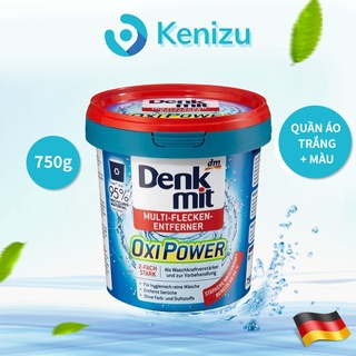 Bột giặt tẩy quần áo Denkmit Multi Flecken Entferner Oxi Power 750g - Nhập khẩu Đức