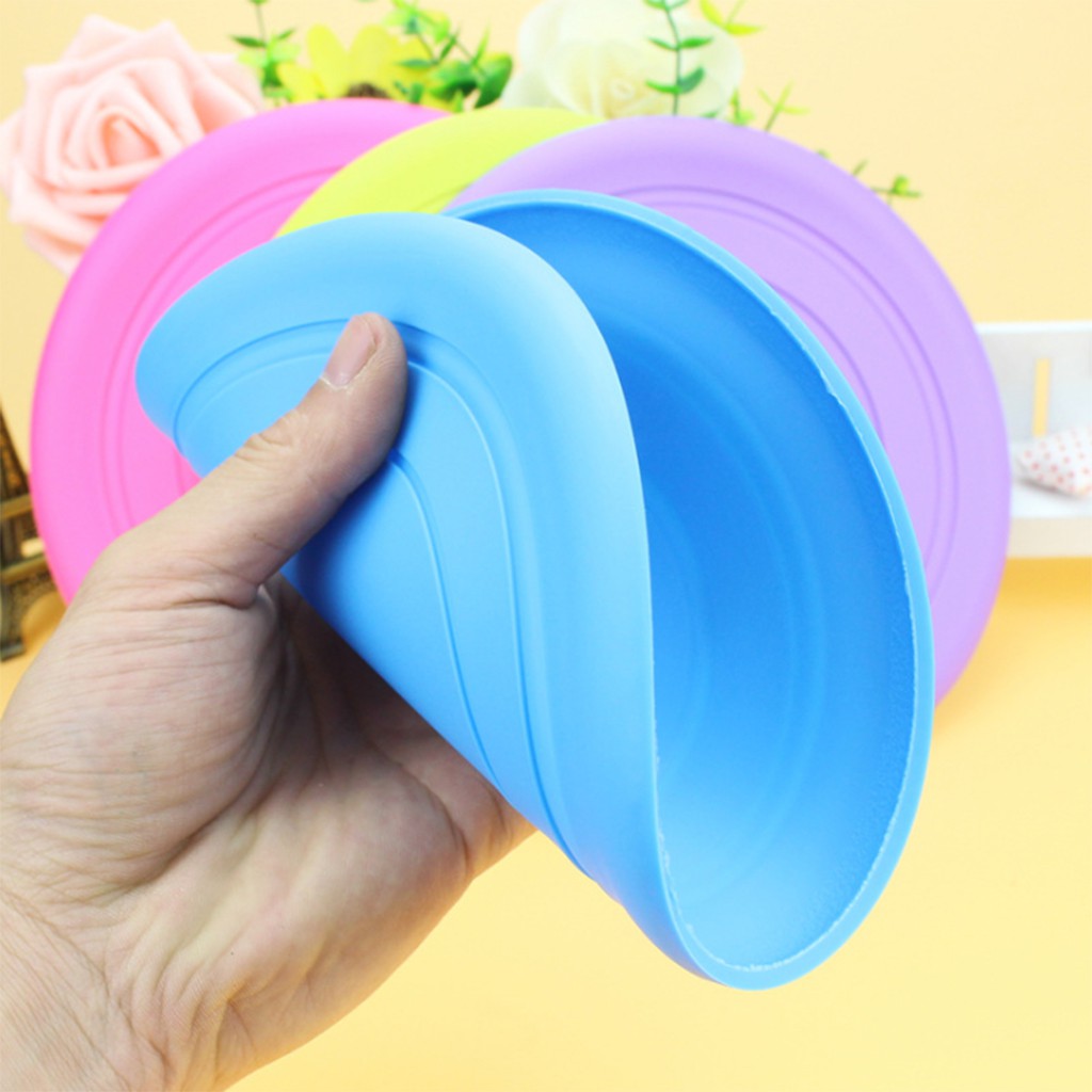 [Mã SKAMLTSM9 giảm 10% đơn 99K] 💥Rẻ Vô Địch💥 Đĩa Bay Cho Chó Chất Liệu Silicone 💥An Toàn Không Độc Hại – HM4