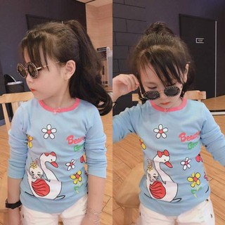 Áo thu đông dài tay xuất Hàn chuẩn xịn cho bé