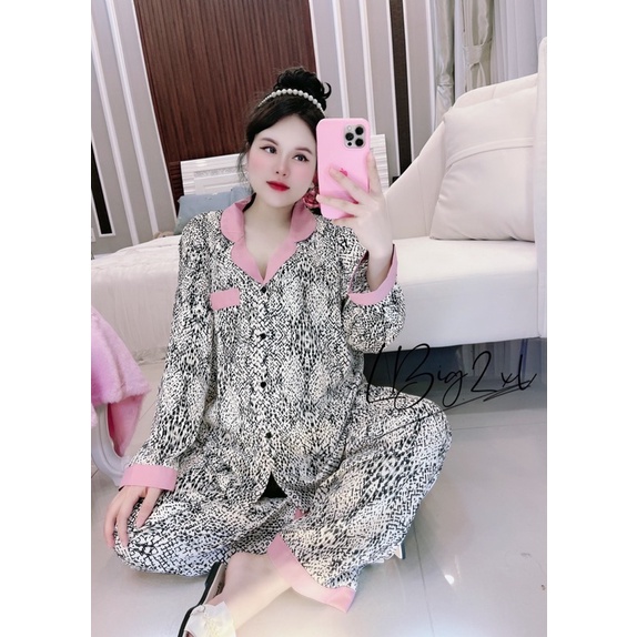 ĐỒ BỘ LỤA PYZAMA BIGSIZE MẶC NHÀ