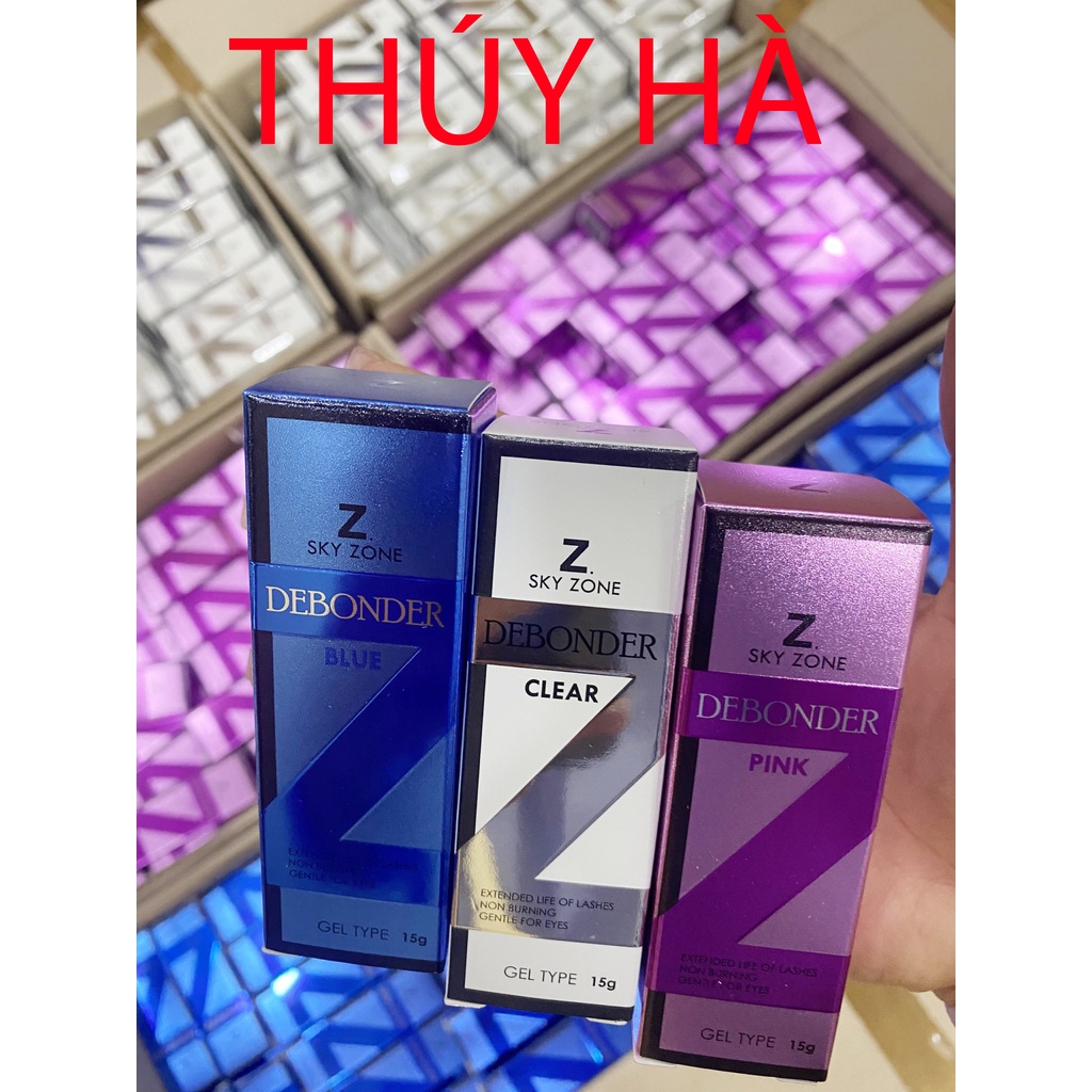 gel tháo mi sky zone- gỡ mi - siêu nhanh - không cay- dụng cụ nối mi thúy hà