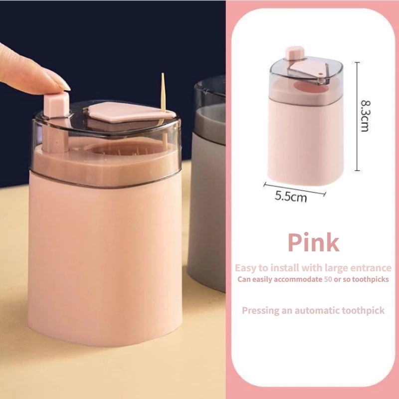 Hộp Đựng Tăm Xỉa Răng Tự Động Phong Cách Bắc Âu Sáng Tạo